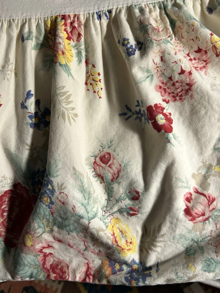 Saia Ralph Lauren Elisa floral cama king babado poeira - Imagem 3 de 4