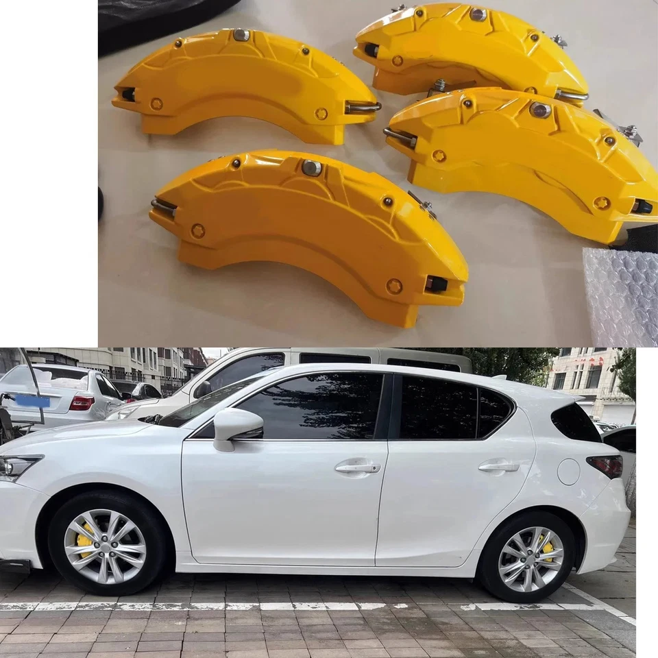  Fit Lexus ES/LS/RC/LC/GS/IS Series Aluminum Alloy Brake Caliper Covers 4Pcs Foto 2 de 4