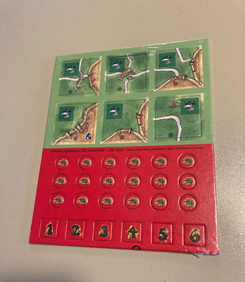 Carcassonne: The Plague (Die Pest) ~ Spielbox Exclusive Expansion | 2010 - OOP