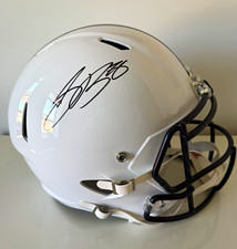 Saquon Barkley Signed Penn State NCAA / NFL Full Size Replica Helmet - Beckett