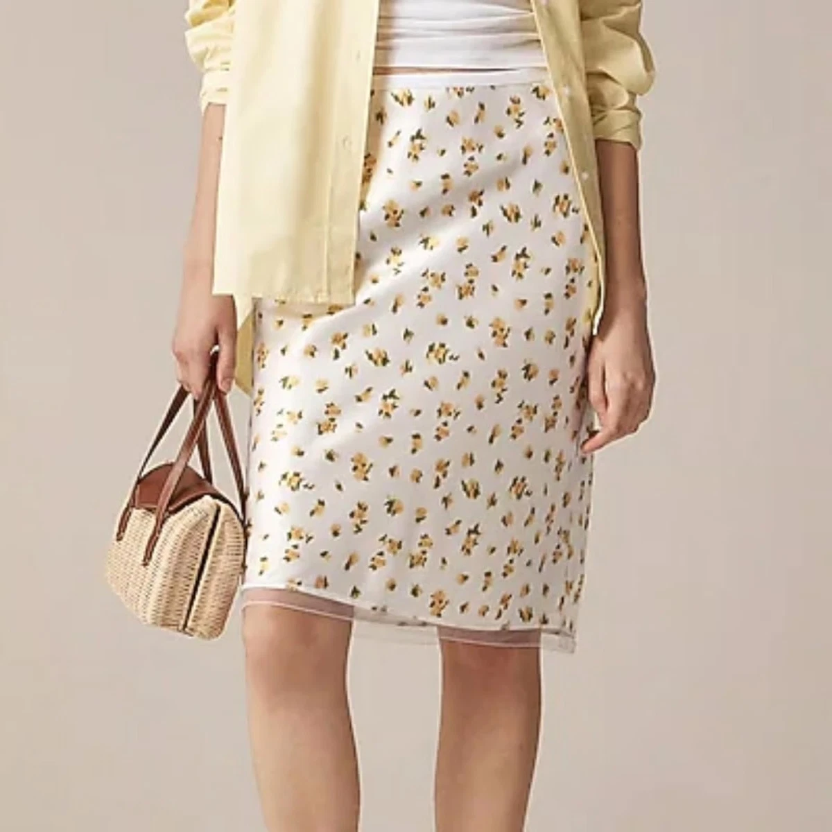 Jupe Droite J.Crew Imprimée - Taille 12 (US) - Neuve Avec étiquettes (prix D'origine 118 $)