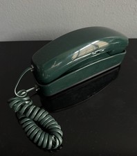 VTG 1980s Hunter Green Conair Wall Corded Telephone Retro Phone 80s WORKS