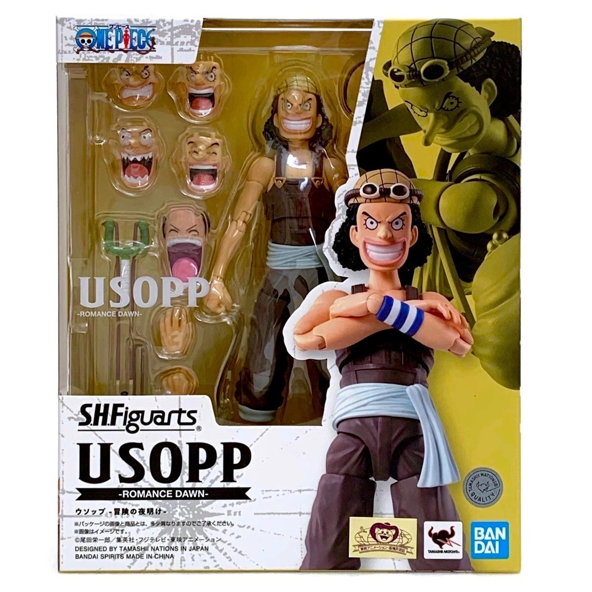 SHFiguarts ウソップ ROMANCE DAWN BANDAI SPIRITS S.H.Figuarts Usopp - ROMANCE DAWN - Action Figure