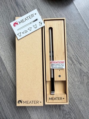 MEATER+ Plus Wireless Smart Meat Thermometer Treager MT-MP01 for BBQ, Grill