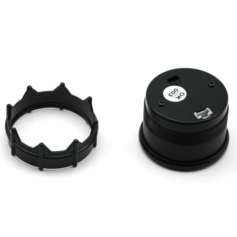 Medidor Digital 12V Universal 2" 52mm Coche SUV 7 Colores LED Turbo Boost Con Sensor Foto 4 de 4