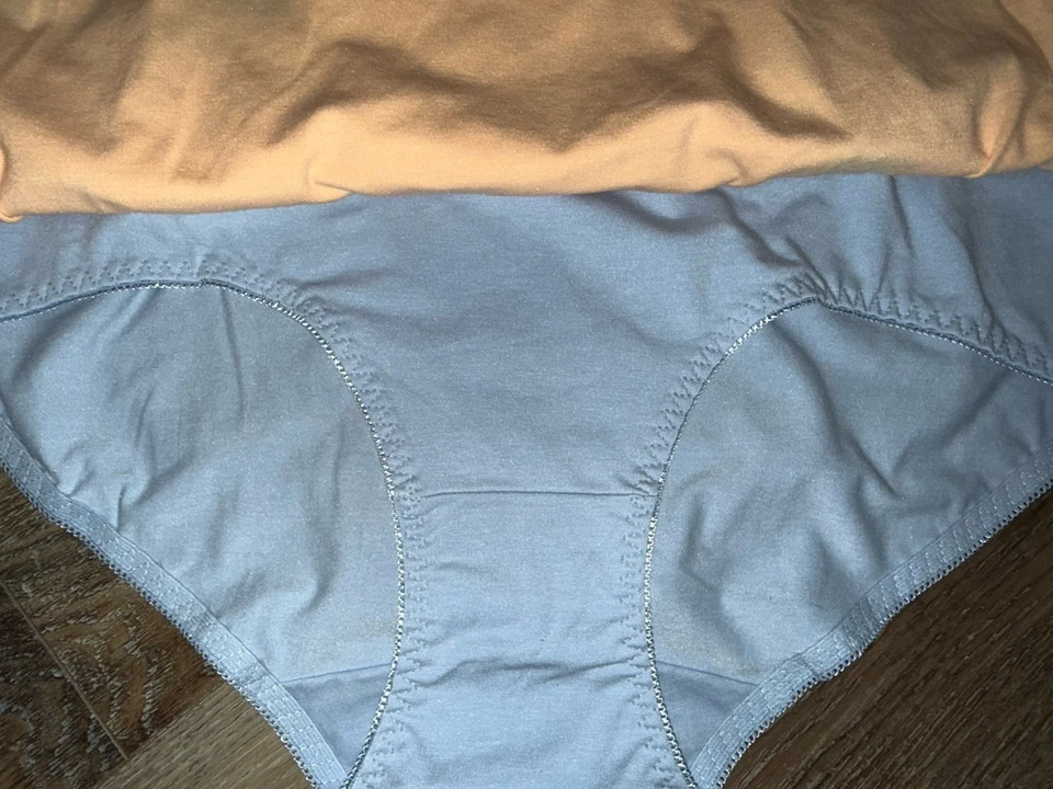 Angelina ~ 3-Pair Womens Brief Underwear Panties Cotton Blend ~ 2XL - Image 2 of 4