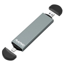 MAIWO M.2 Enclosure for NVMe  SATA SSD, USB A to USB C SSD Enclosure for M o...