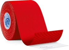 CureTape® Classic kinesiology tape, Red, 5 m