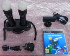 PlayStation Move Starter Disc 2 Motion Controller Charging Stand & Camera (PS3)