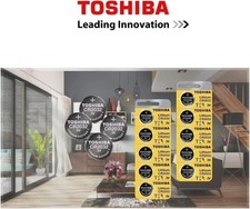 10 x New Original Toshiba CR2032 CR 2032 3V LITHIUM BATTERY BR2032 DL2032 Remote