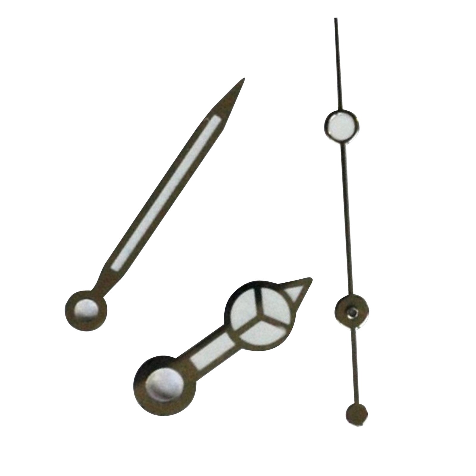 Silver Plated Watch Hands Kit for ETA 2824 Tudor Submariner Replacement