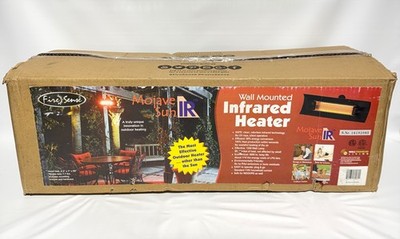 Fire Sense Mojave Sun Wall Mounted Infrared Heater 1500 Watts Model 60460