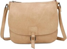 Women's Italian Leather Crossbody, Adjustable Long Strap Shoulder Satchel bag