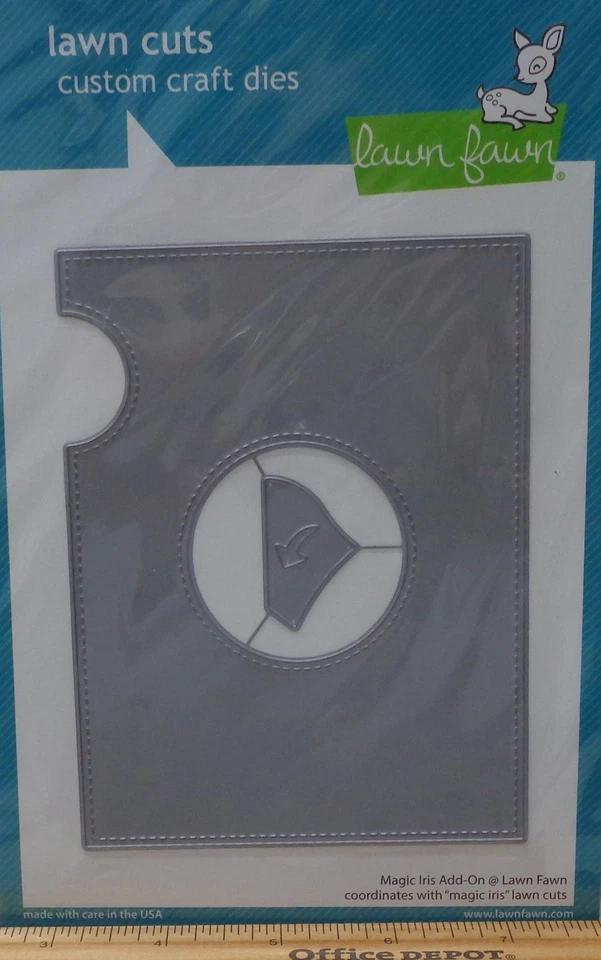 Lawn Fawn; Magic Iris die e add-ons como descrito; veja fotos; NOVO. - Imagem 3 de 4