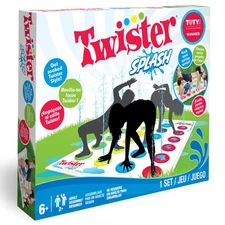 Twister Splash Outdoor Water Game Classic Fun for Summer Ages 6 and Up