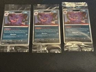 3 Pokemon TCG Gengar GameStop Stamped Promos 1 has a  (Swirl)