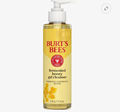 Burt's Bees Fermented Honey Gel Facial Cleanser Cleansing 6 fl oz / 177.4 mL 1ct