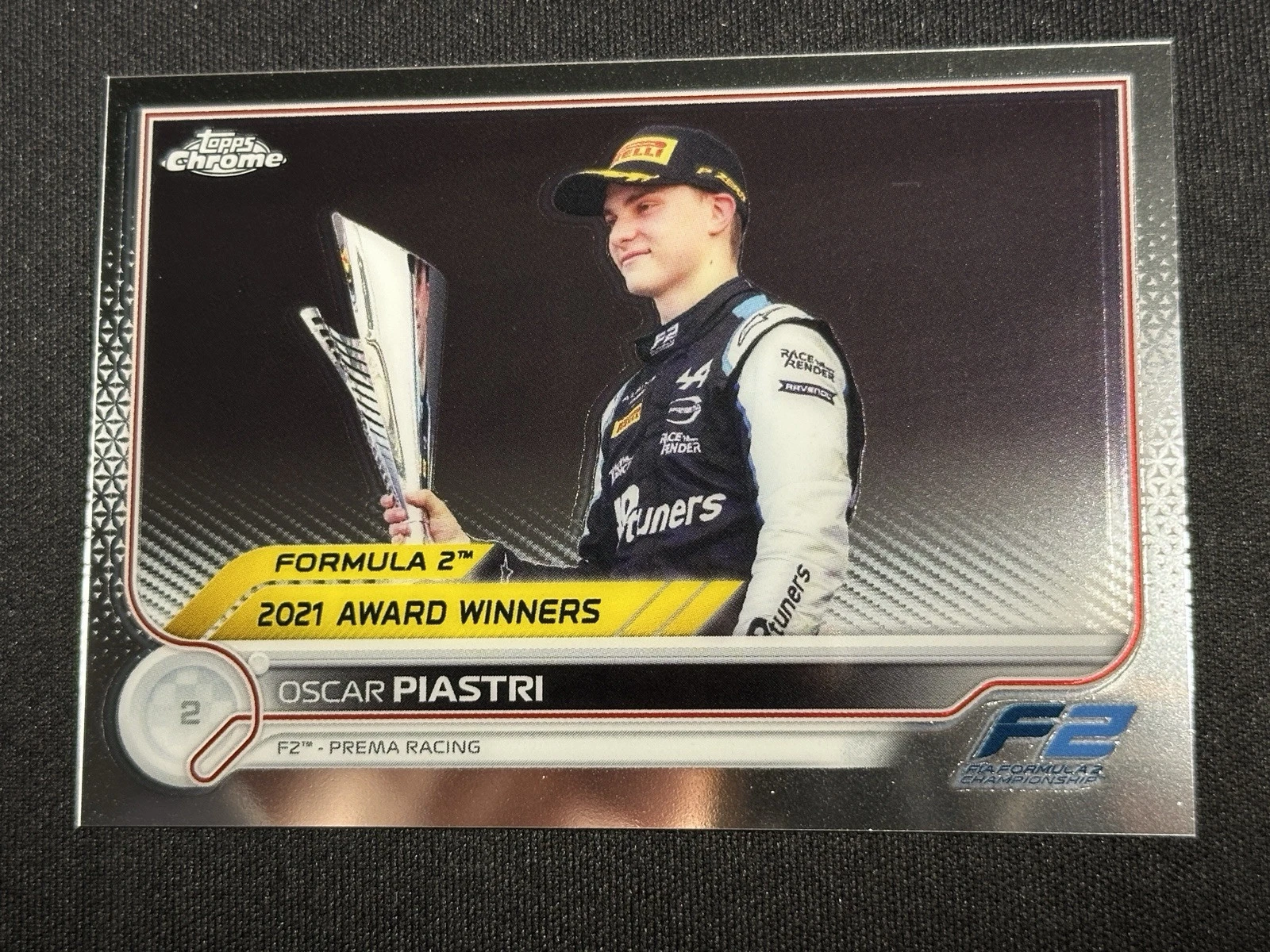Oscar Piastri trading card