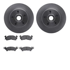 For Pontiac Grand LeMans 75-77 R1 Concepts Front Brake Kit w Optimum Pads