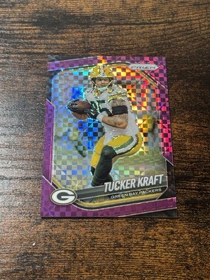 TUCKER KRAFT 2025 PANINI PRIZM FOOTBALL PURPLE POWER PACKERS /49