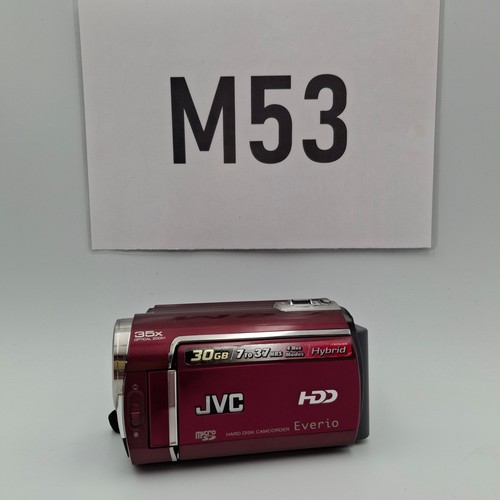 JVC GZ-MG330REK Everio 30GB HDD Camcorder. Candy Apple Red. Working. *VGC*. refB - Picture 2 of 8