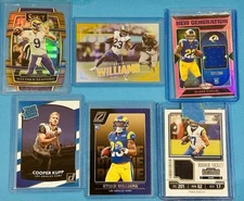 2023 Panini Contenders - Rookie Ticket  Puka Nacua  (MEM, RC) FIRE RAMS LOT🔥🔥