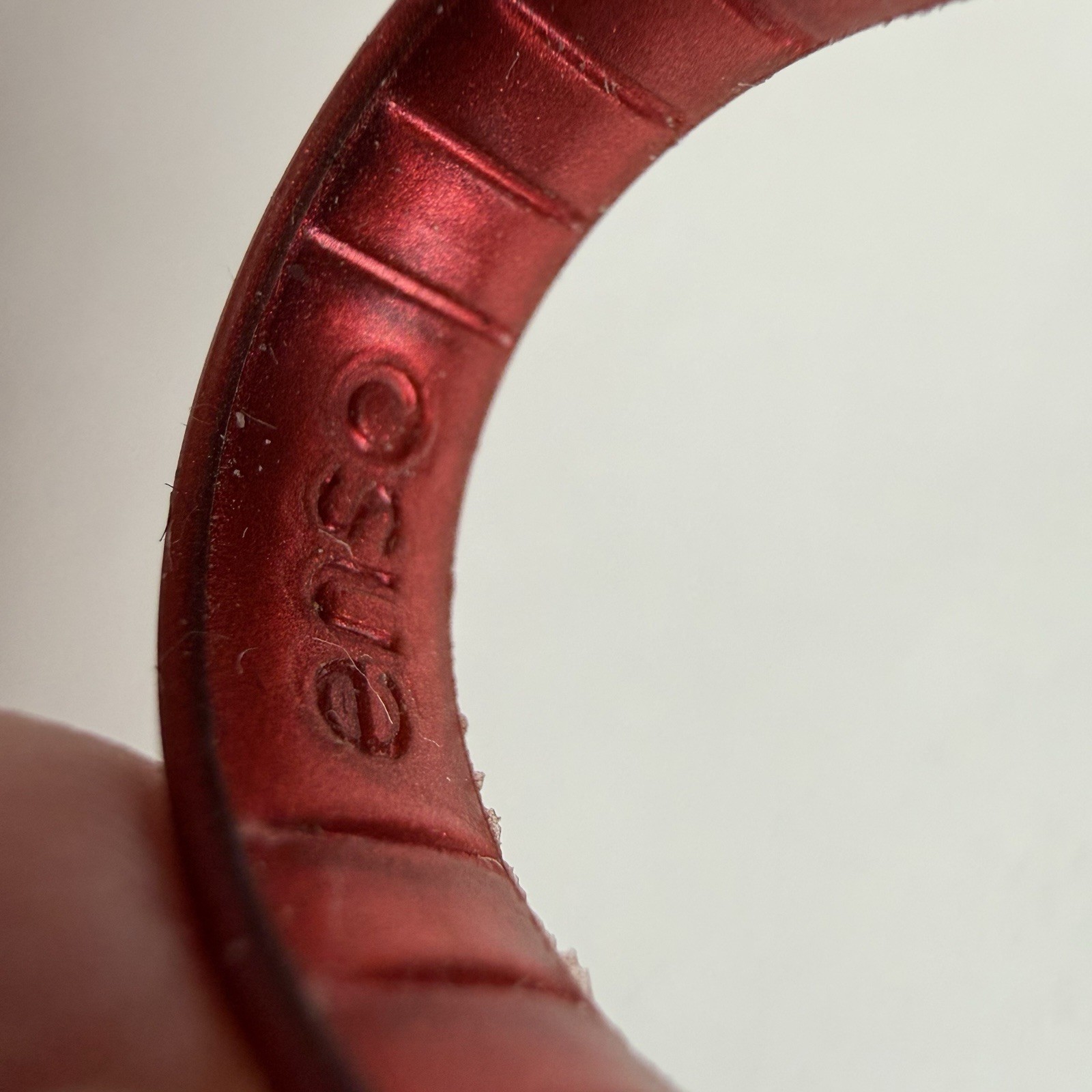 Enso Ring Men’s Size 9 Ruby Red Elements Classic … - image 3