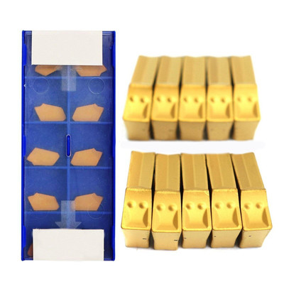 10 teiliges SP300 NC3020 GTN 3 CNC Abstechen Karbid Einsätze Set mit 3mm Breite