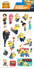 Despicable Me 4-Sticker Sheet-31 Stickers Double-Sided Licensed-New
