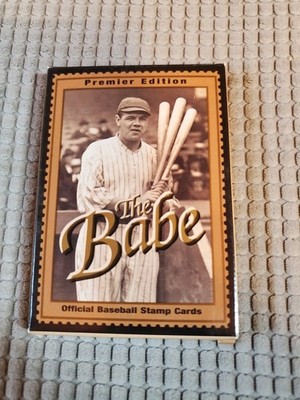 Babe Ruth 1994 The Babe Official Baseball Stamp Cards Premier Edition
