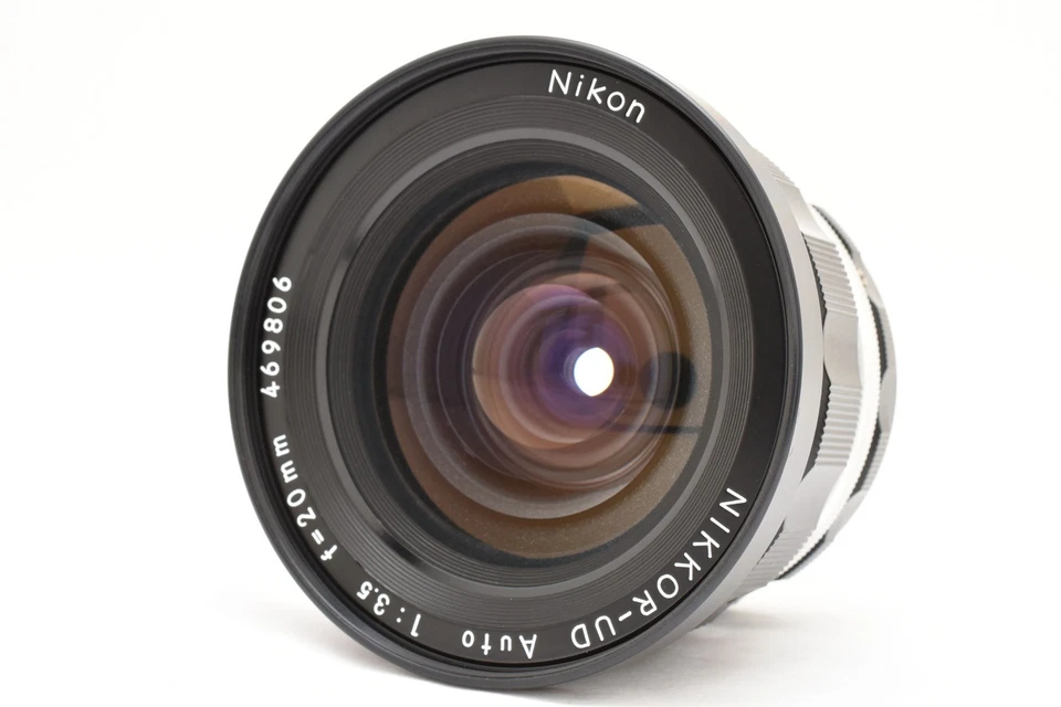 [Exc+++] Nikon Nikkor-UD Auto 20mm f3.5 Gran Angular MF Prime Lente de JAPÓN ... - Imagen 3 de 4