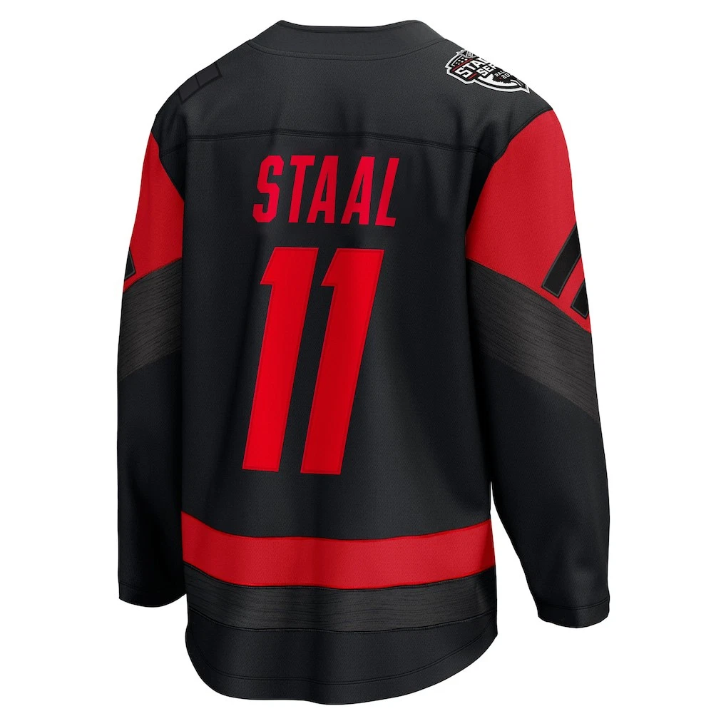 Personalized Carolina Stadium Series Hockey Shirt Black Unisex Fit