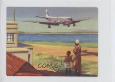1957 Granose World Wide Visits Food Issue BOAC Comet n1u