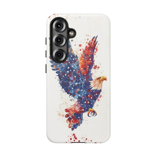 Bald Eagle USA Stars - Phone Ink Case for iPhone, Galaxy, Pixel - Picture 182 of 281