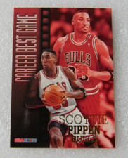 1997-98 NBA HOOPS BASKETBALL #341 SCOTTIE PIPPEN CHICAGO BULLS EX APR063