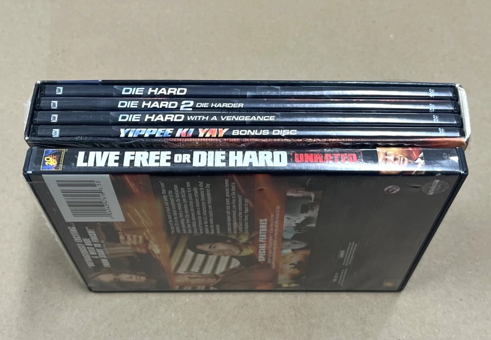 Die Hard Complete DVD Collection with Bonus Material Die Harder Live Free - Image 3 of 4