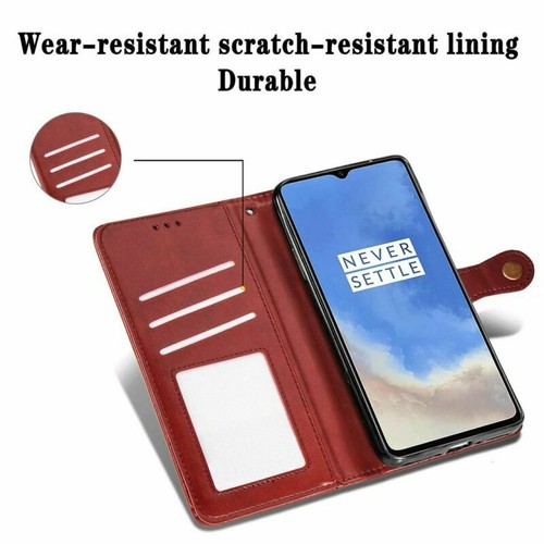 For Oneplus N200 5G 8 7T Luxury Leather Magnetic Stand Flip Card Wallet Cover - Zdjęcie 2 z 65