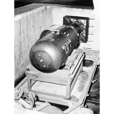 USA Atombombe Little Boy Before Hiroshima 1945 XL Wandbild Leinwandbild