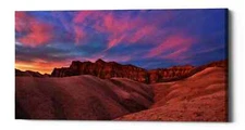 Epic Graffiti "Ruby Sunset," Giclee Canvas Wall Art