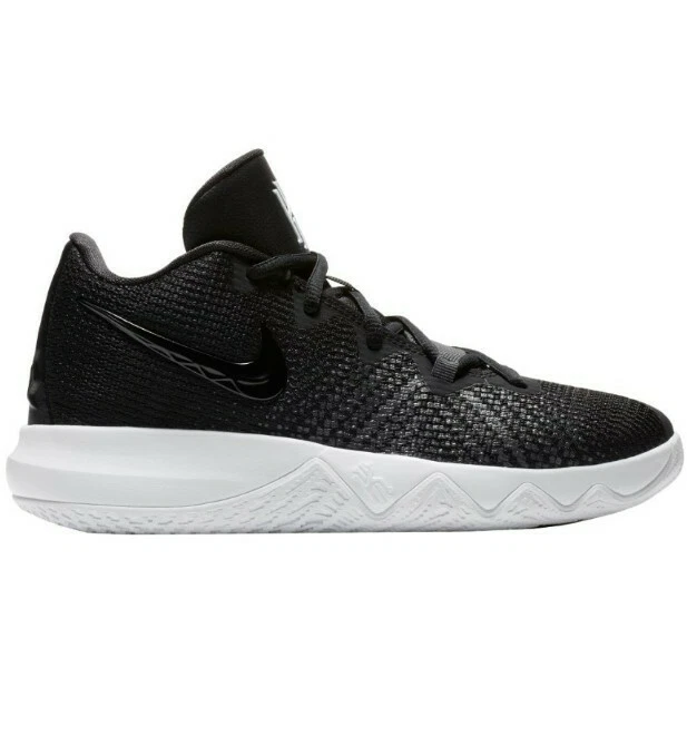 NIKE KYRIE FLYTRAP GS BIG KIDS SIZE 6Y WOMENS 7.5 BLK WHT VOLT AA1154 001