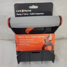 Hang n' Carry Heavy Duty Cable Organizer Handle Wall Mount Electric Cord Storage