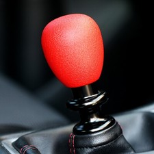 Ssco Wrinkle Red Sp 175 Grams Weighted Shift Knob Shifter Sphere Short Drop