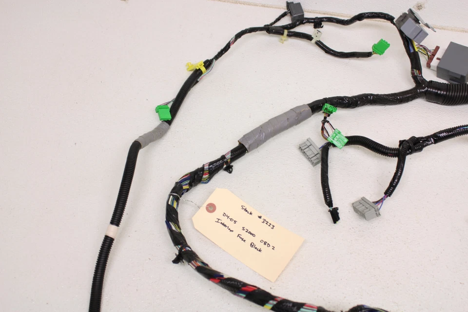 Arnés de cableado inferior para tablero Honda S2000 OBD 2 bloque de fusibles telar OEM 2004-2005 Foto 4 de 4