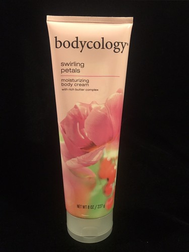 NEW BODYCOLOGY SWIRLING PETALS MOISTURIZING BODY CREAM - Picture 1 of 1