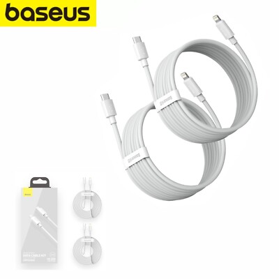 Baseus Simple Wisdom USB-C-für iPhone Kabel 2 Stück