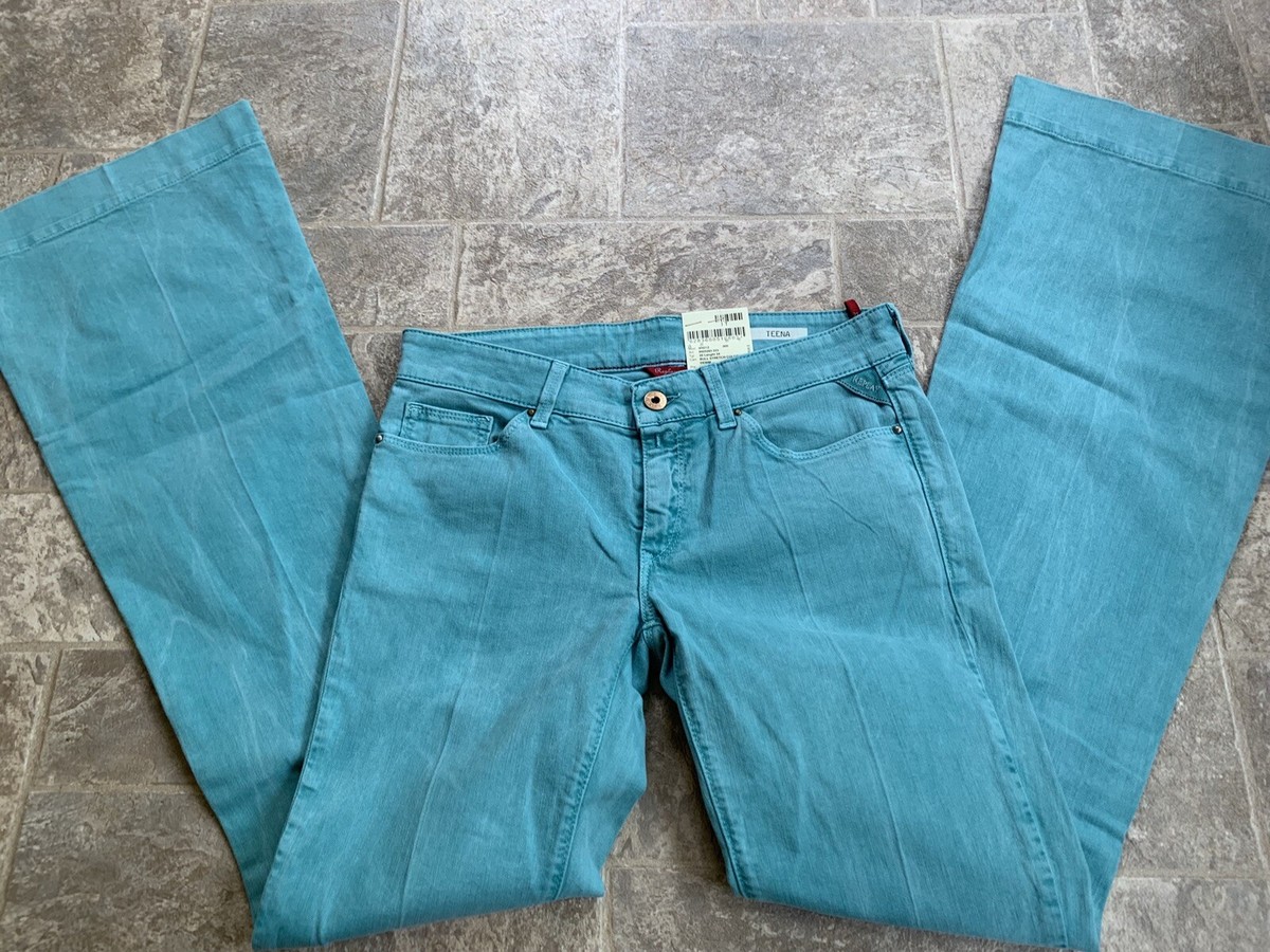 【新品】REPLAY HYPERFREE W26 L28 ¥34,560 NEW Womens Replay Designer Jeans 28x34 Teena Italy Zipfly W421Z | eBay
