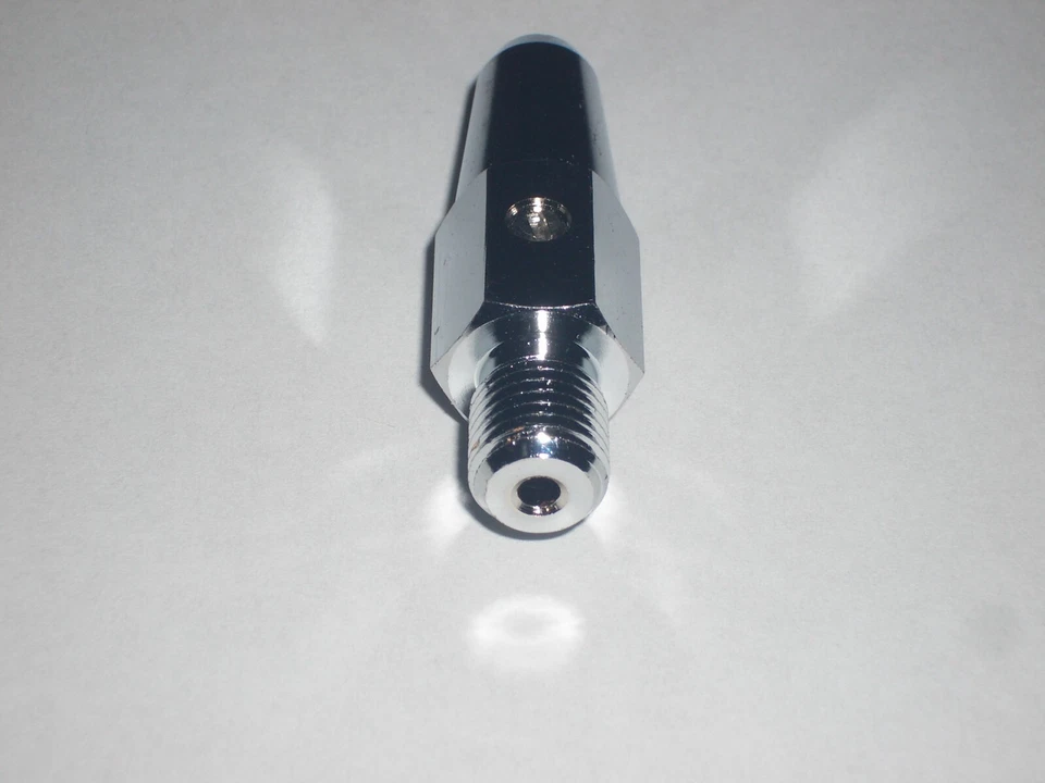 ADAPTADOR DE MONTAJE DE PERNO DE ANTENA WORKMAN CB52A 3/8-24 con AGUJERO DE 0,1" para WHIP hasta 60" Foto 3 de 3