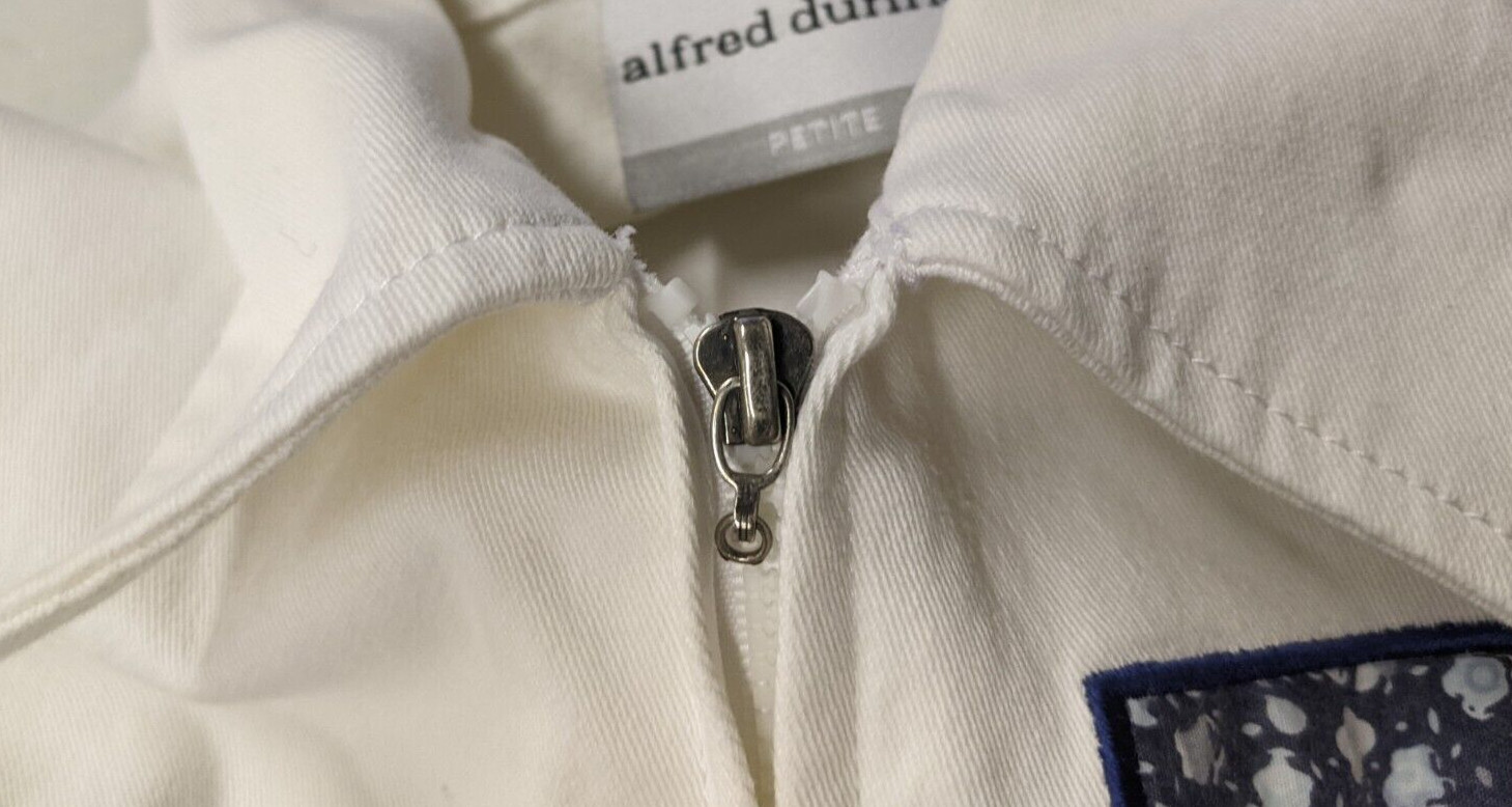 ALFRED DUNNER - WOMEN'S WHITE PATCHWORK BUTTERFLY… - image 6