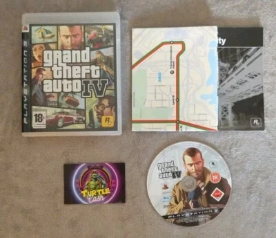 SONY Playstation 3 - GTA4 - Grand Theft Auto IV - PS3. Complet CD Ttbe - Photo 1/2