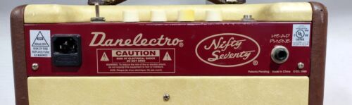 Vintage Danelectro Model Nifty Seventy 15W Electric Bass Guitar Combo Amplifier - Picture 10 of 24